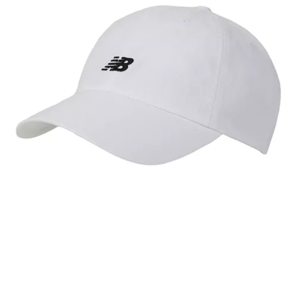 New Balance White Hat